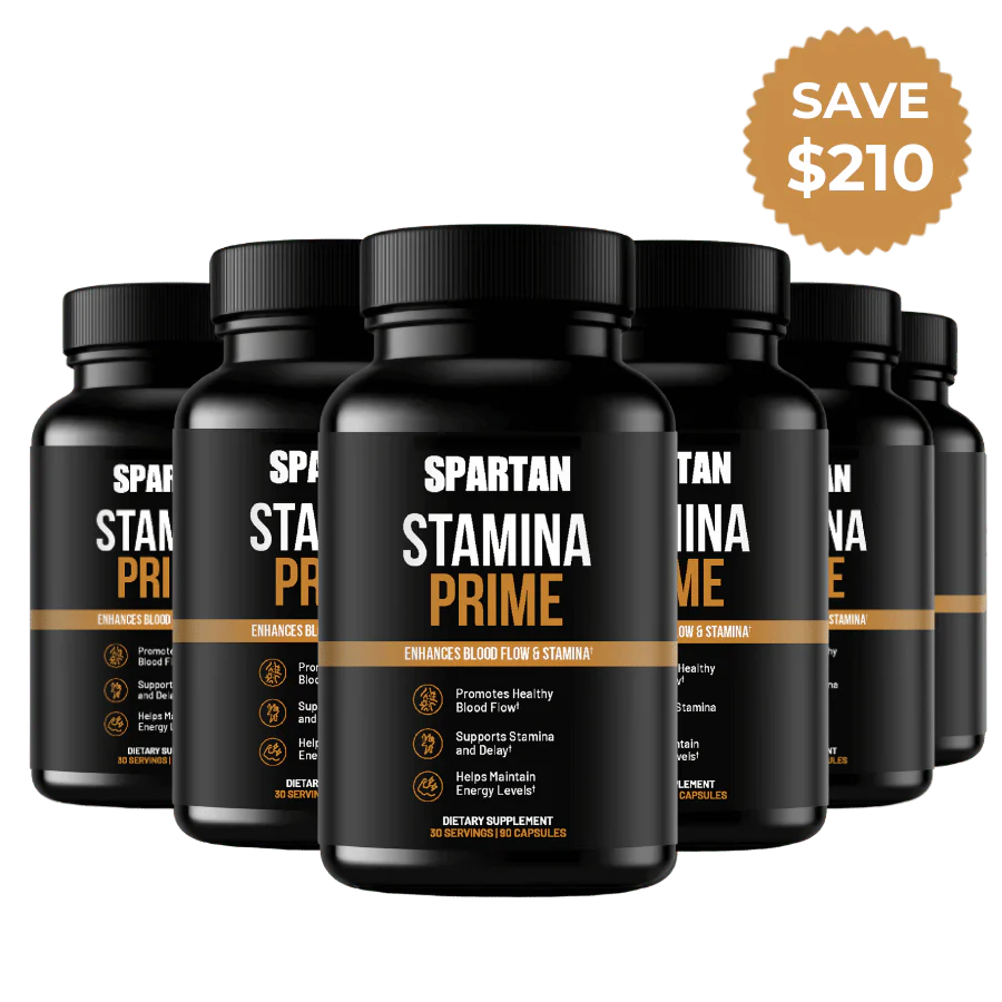 6x StaminaPrime + EXTRA 1x Alpha Ignite + Tracker + eBook
