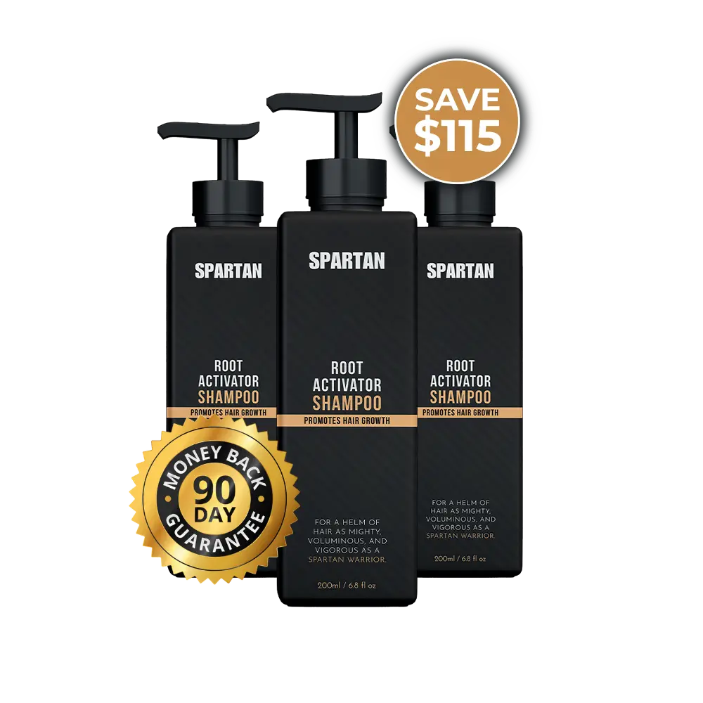 Spartan™ Root Activator Shampoo 3 Bottles(sc)