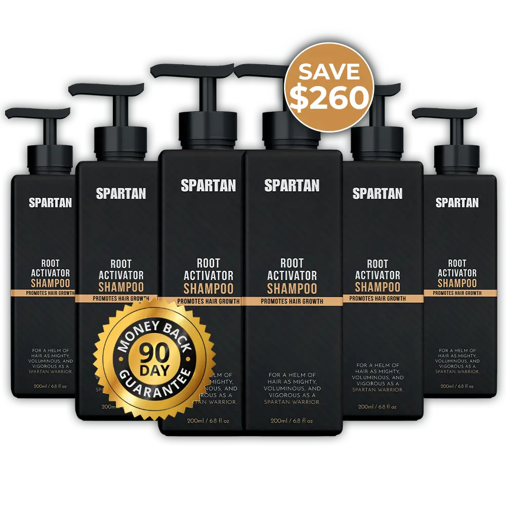 Spartan™ Root Activator Shampoo 6 Bottles(sc)